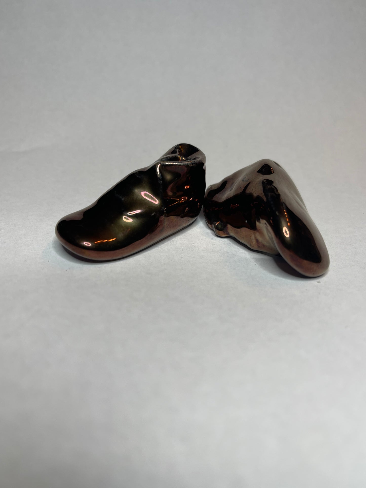 Arcadia Bronze Booties Salt & Pepper Shakers