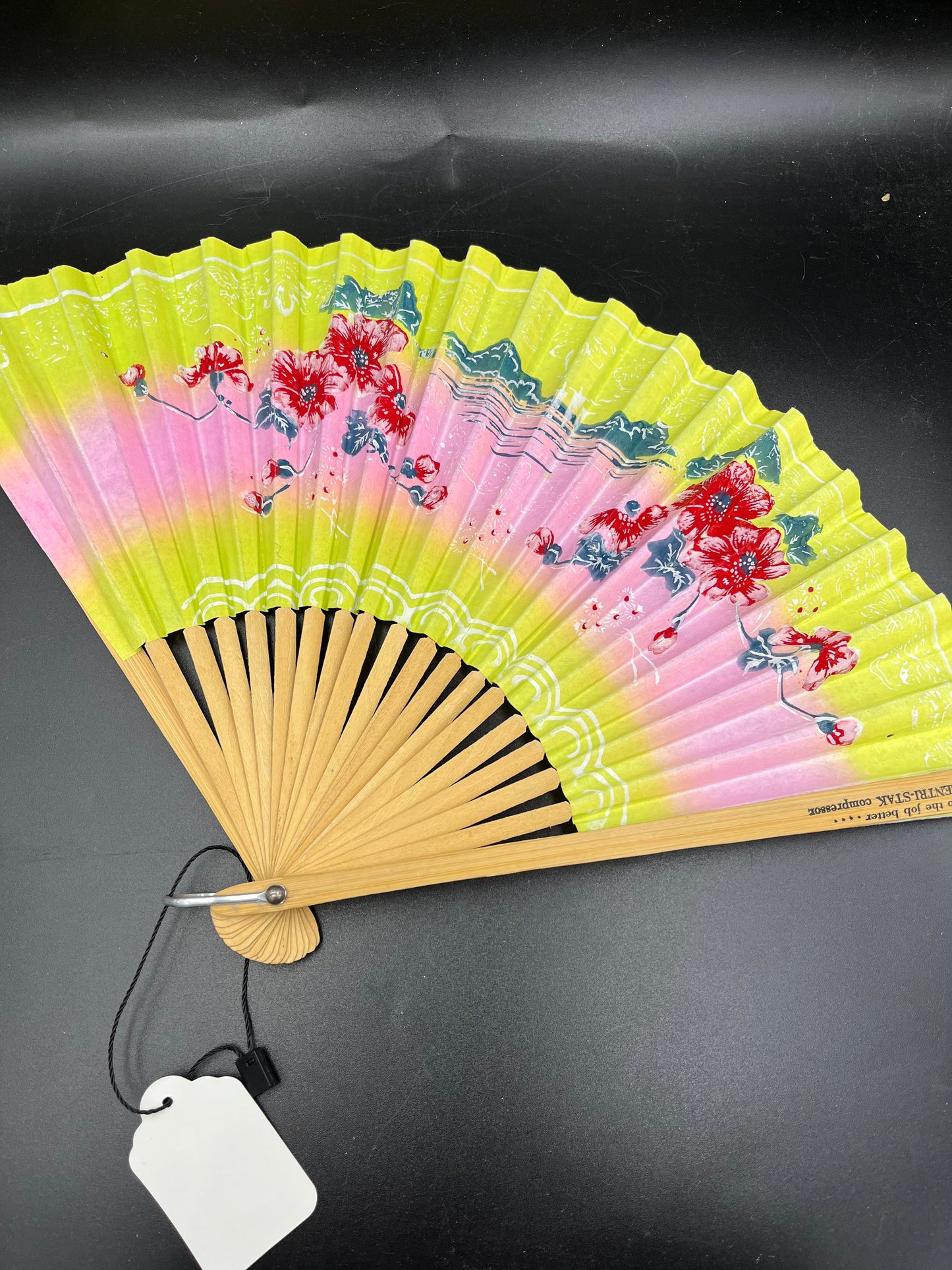 Hand fan promotion from Centri-Stak compressor