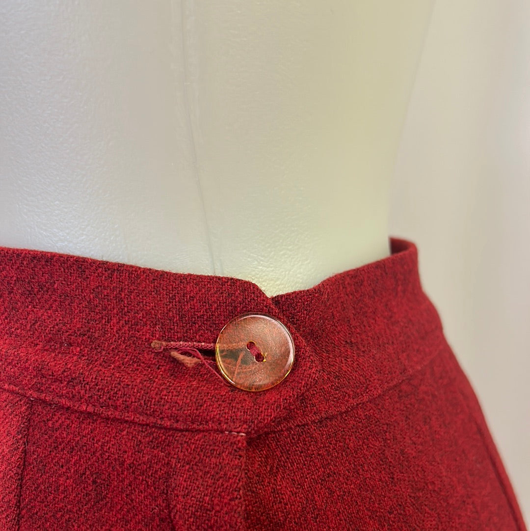 50’s Women’s Red Straight Skirt