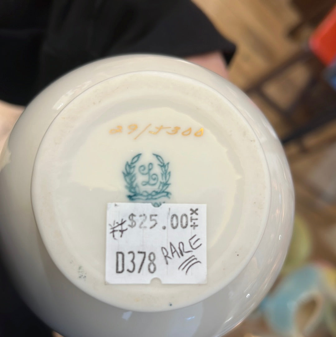 Libby floral ceramic vase