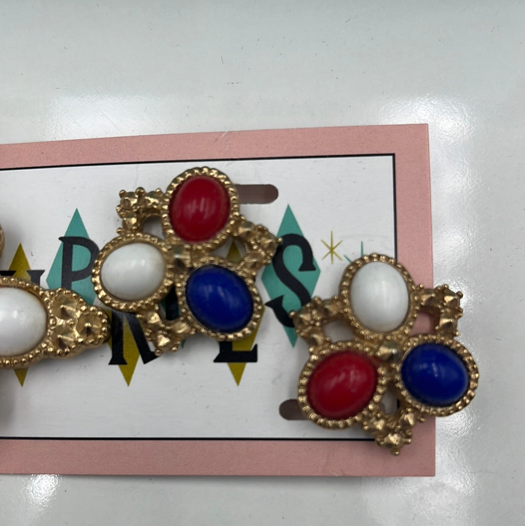 Sarah Coventry brooch & earring set