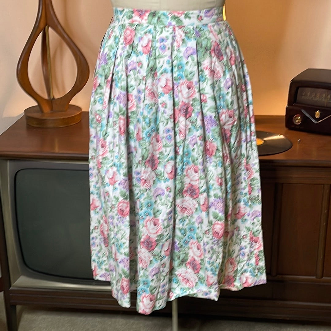 Pastel Floral Skirt