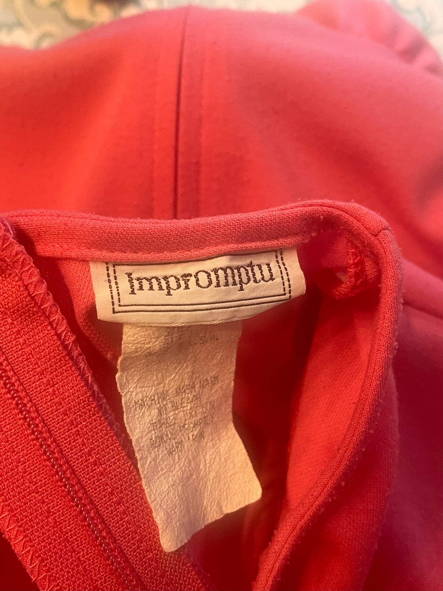 Pink Knit Long Sleeve Dress