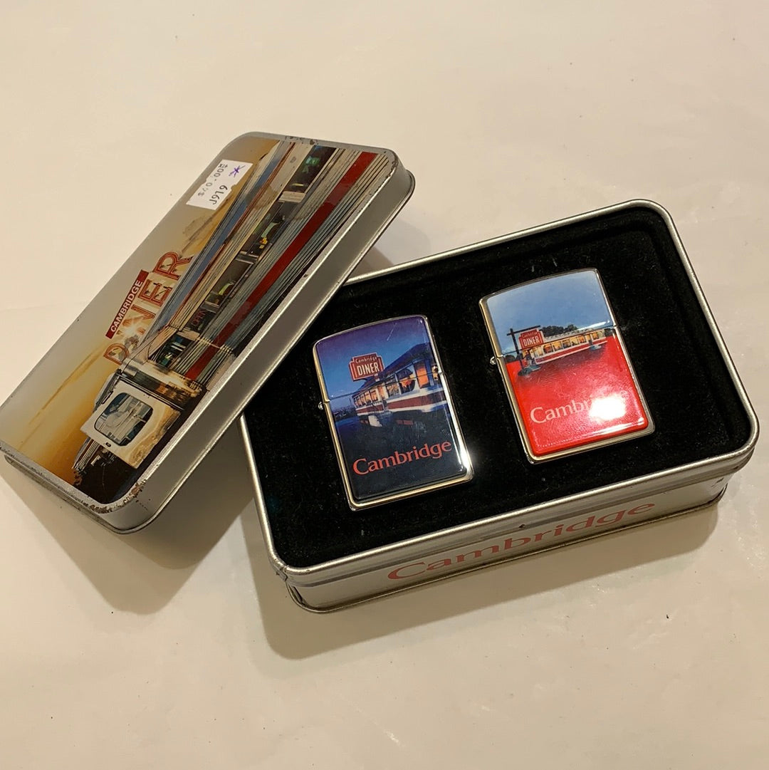 Cambridge Diner Zippo set