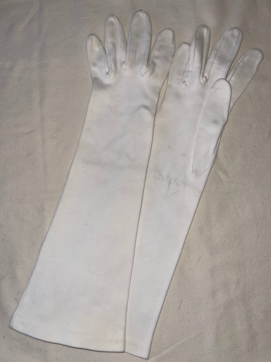 White Opera Gloves