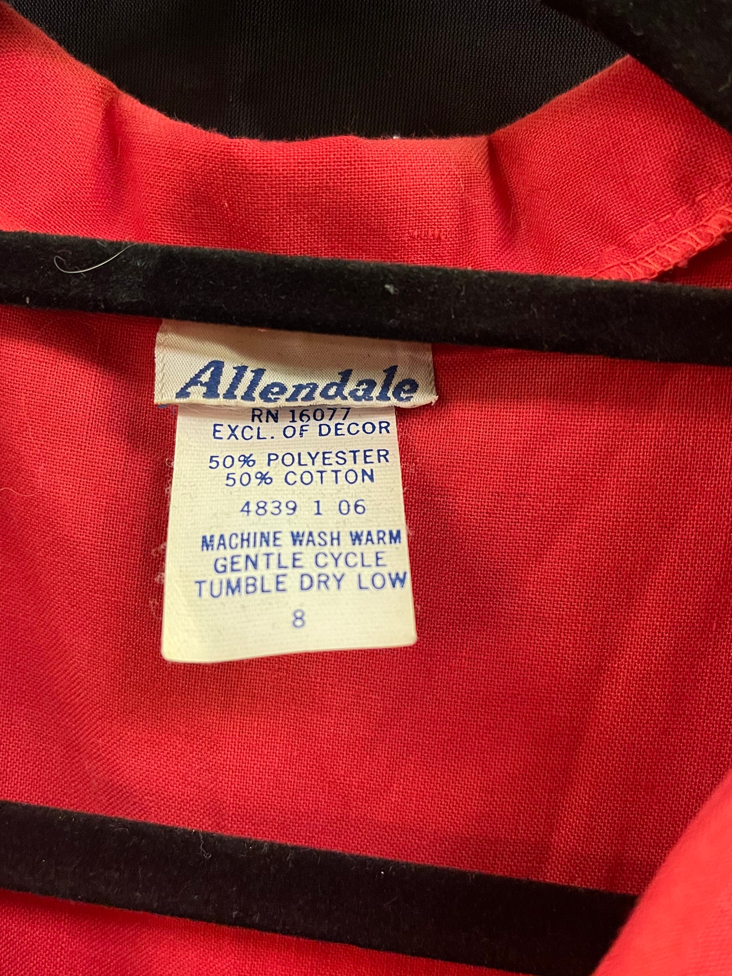 Red Linen Bolero