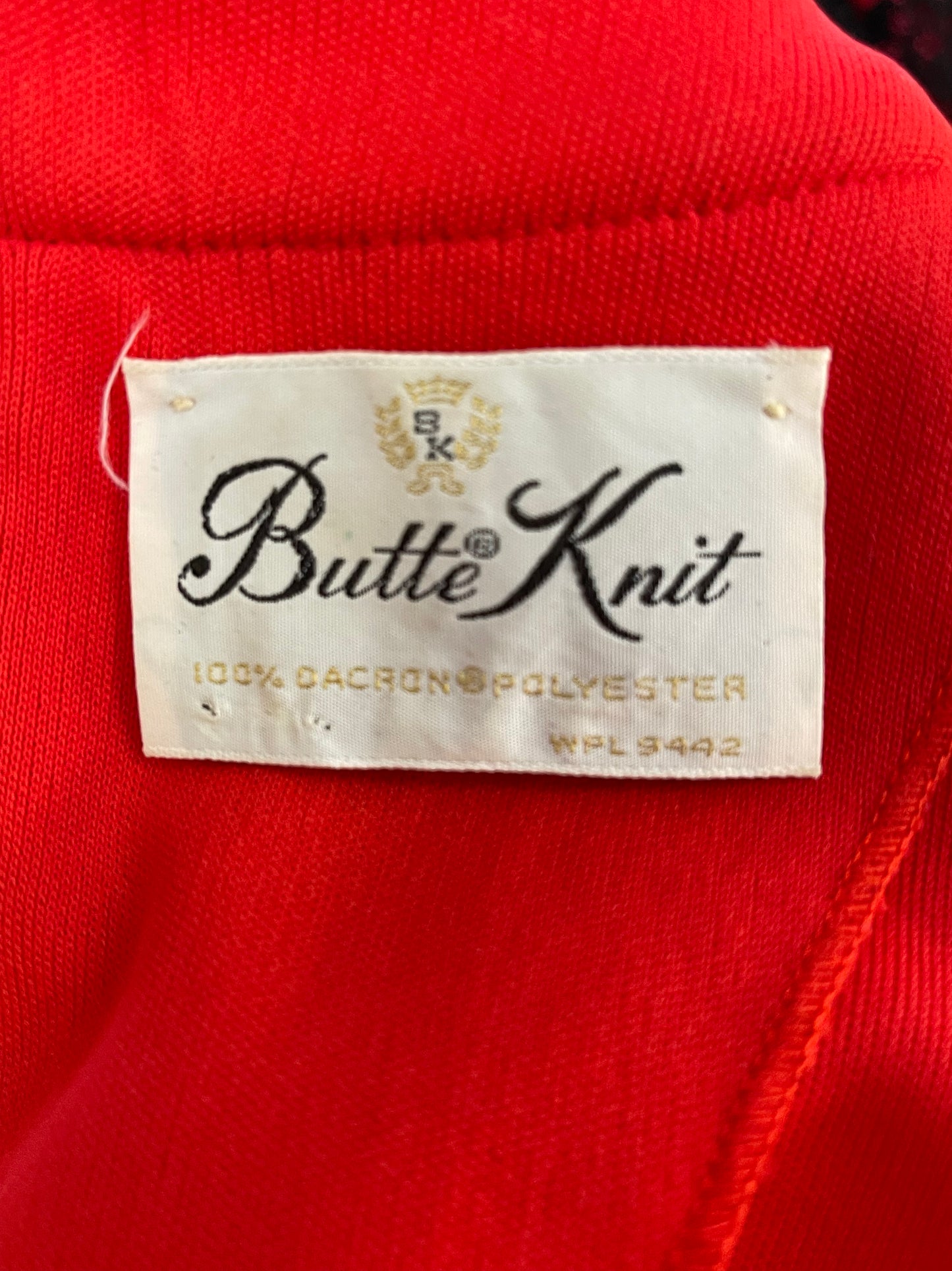 70s Tomato Red Maxi Dress