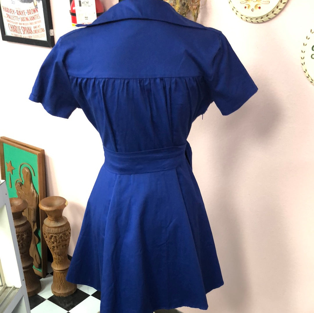 Royal Blue skater dress