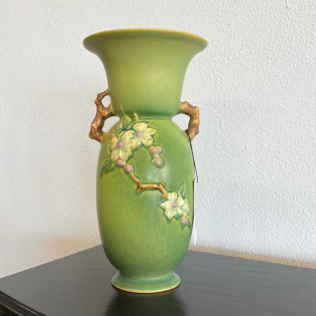 Roseville 1940’s Apple Blossom Vase
