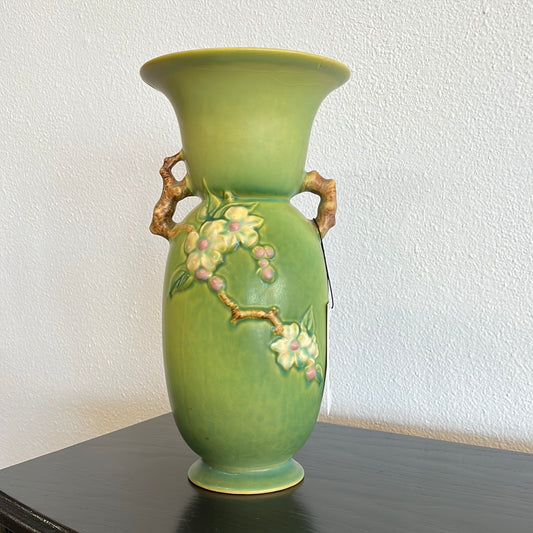 Roseville 1940’s Apple Blossom Vase