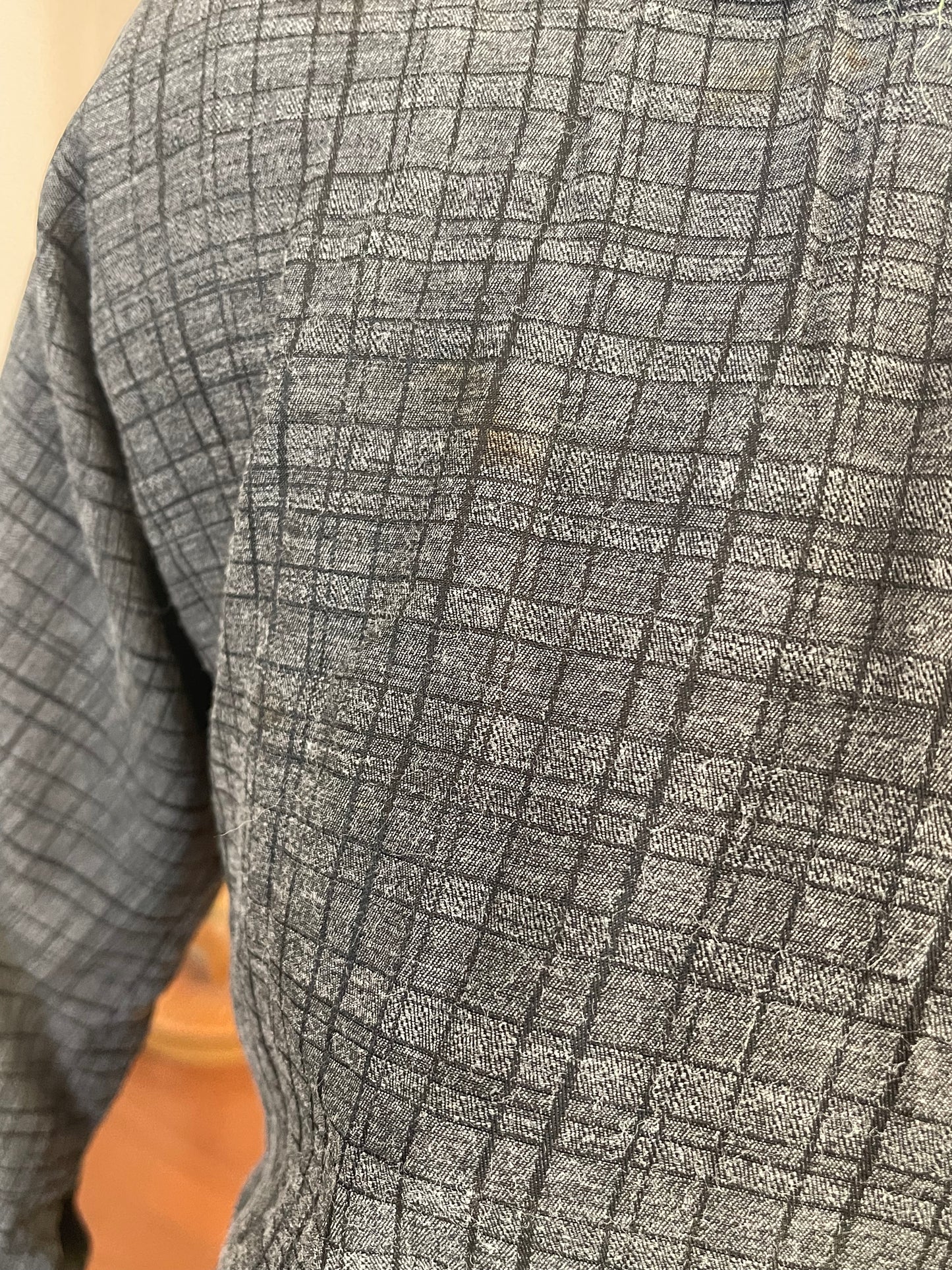 Black & Gray Secretary Dress