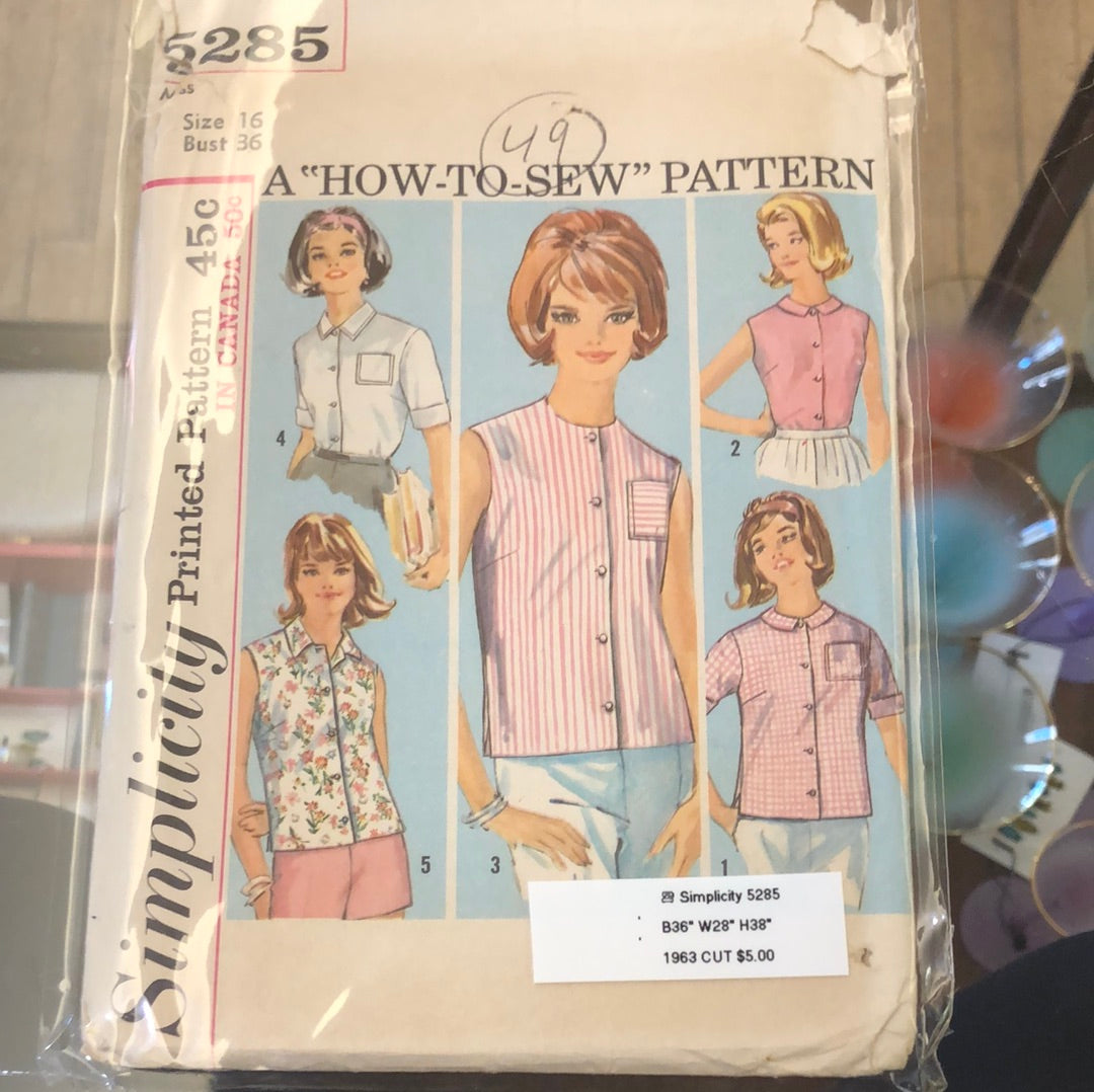 Simplicity 5285