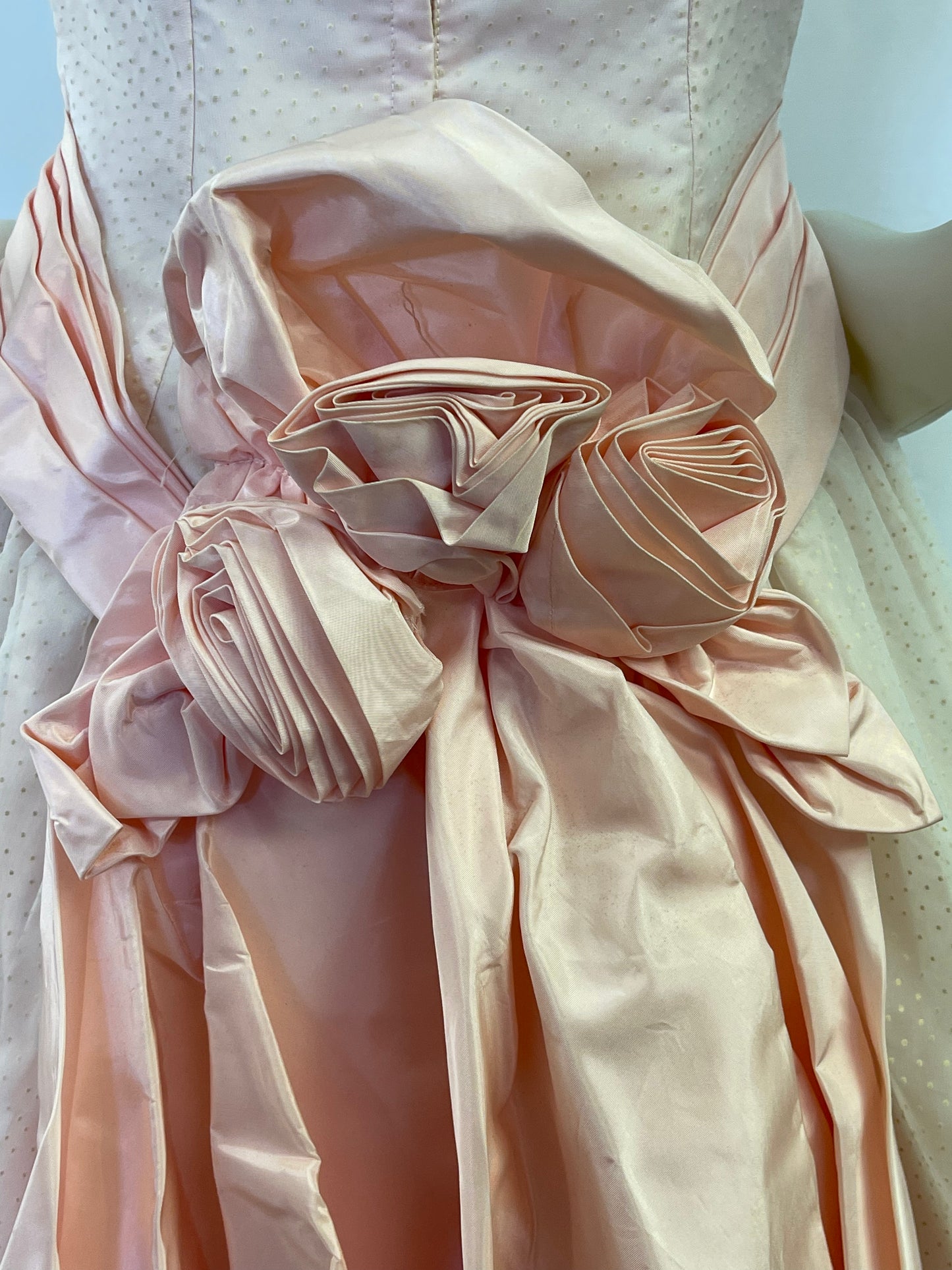 50s Pink Formal Gown