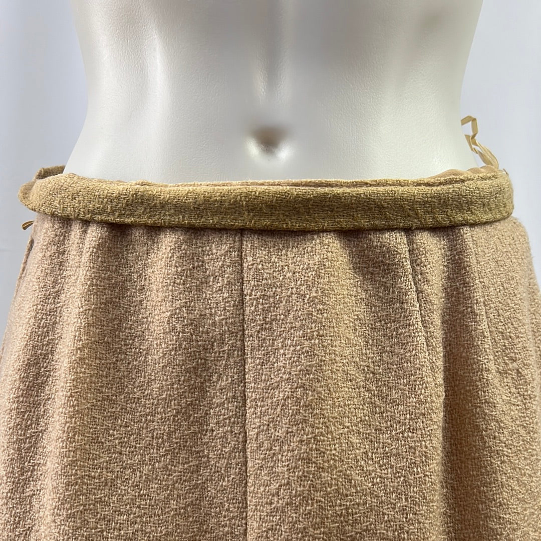Women’s Tan Straight Skirt