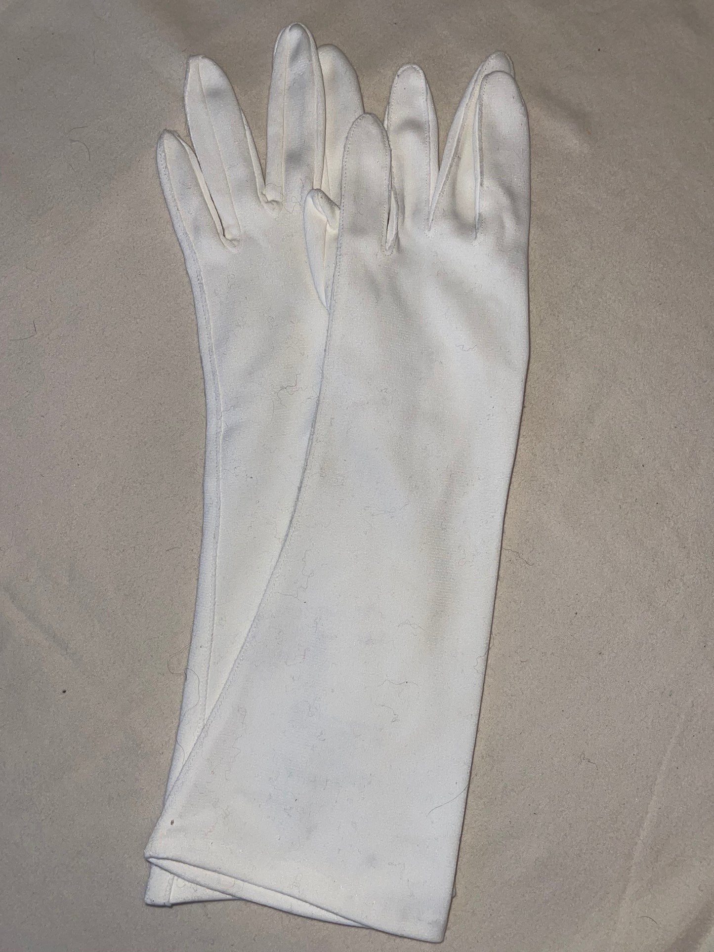 White Nylon Gloves