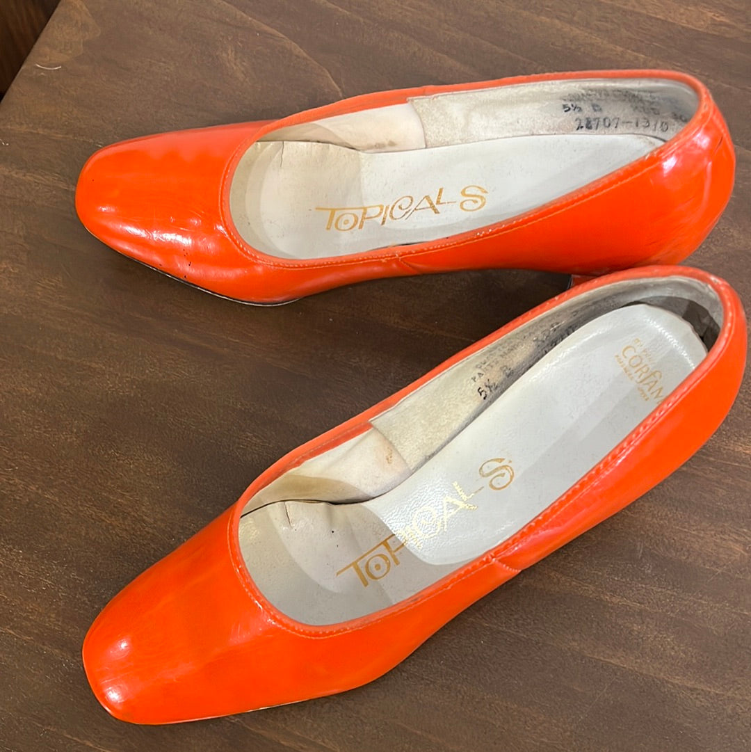 Orange Tropicals pump