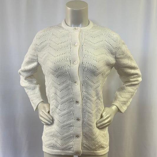 Jantzen White Knit Sweater