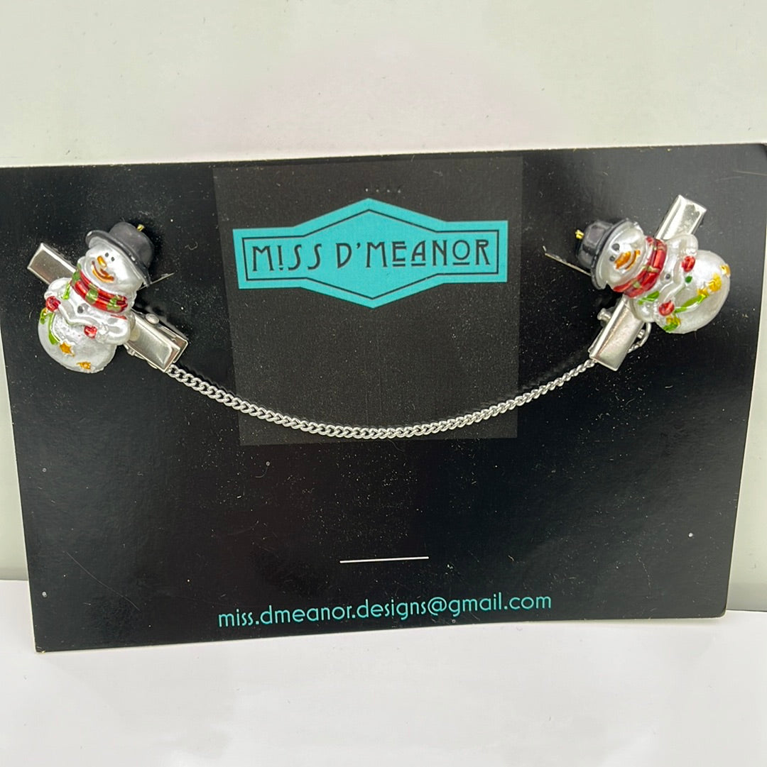 Snowman sweaterclip