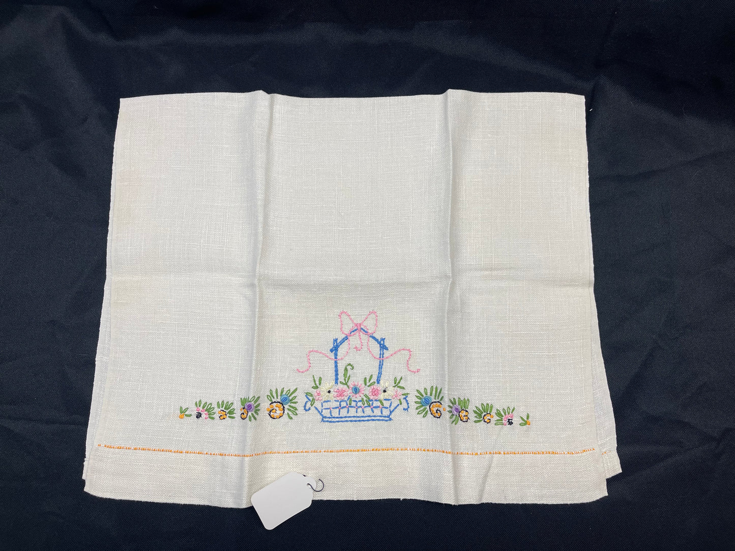 Embroidered Kitchen Dish Towel
