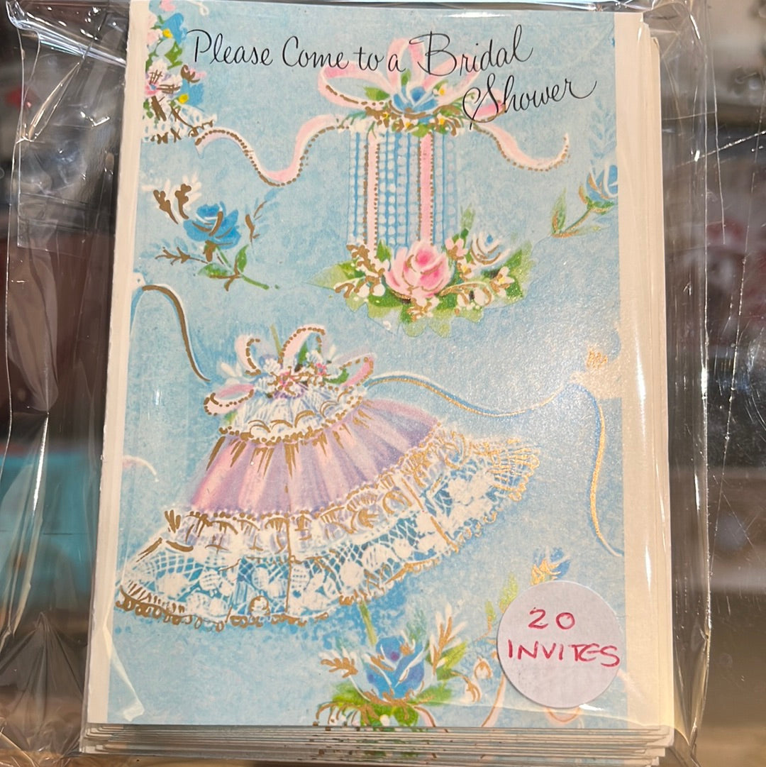 Bridal shower invites