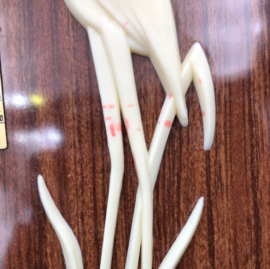 Thermometer with crane