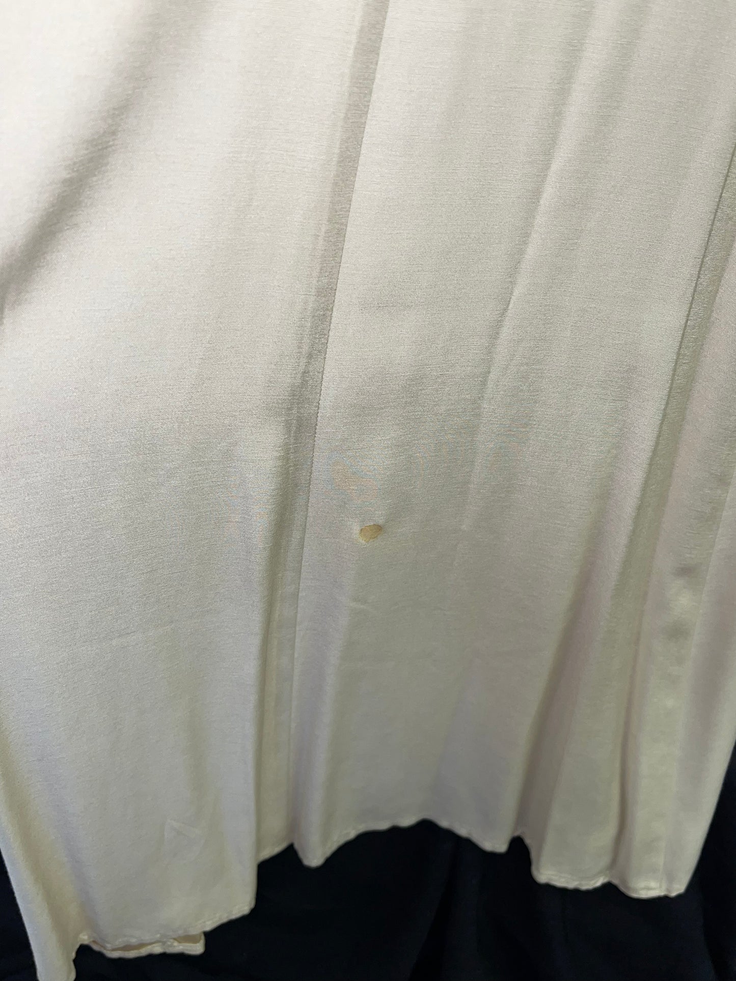 Ivory 80s Full Length Dress