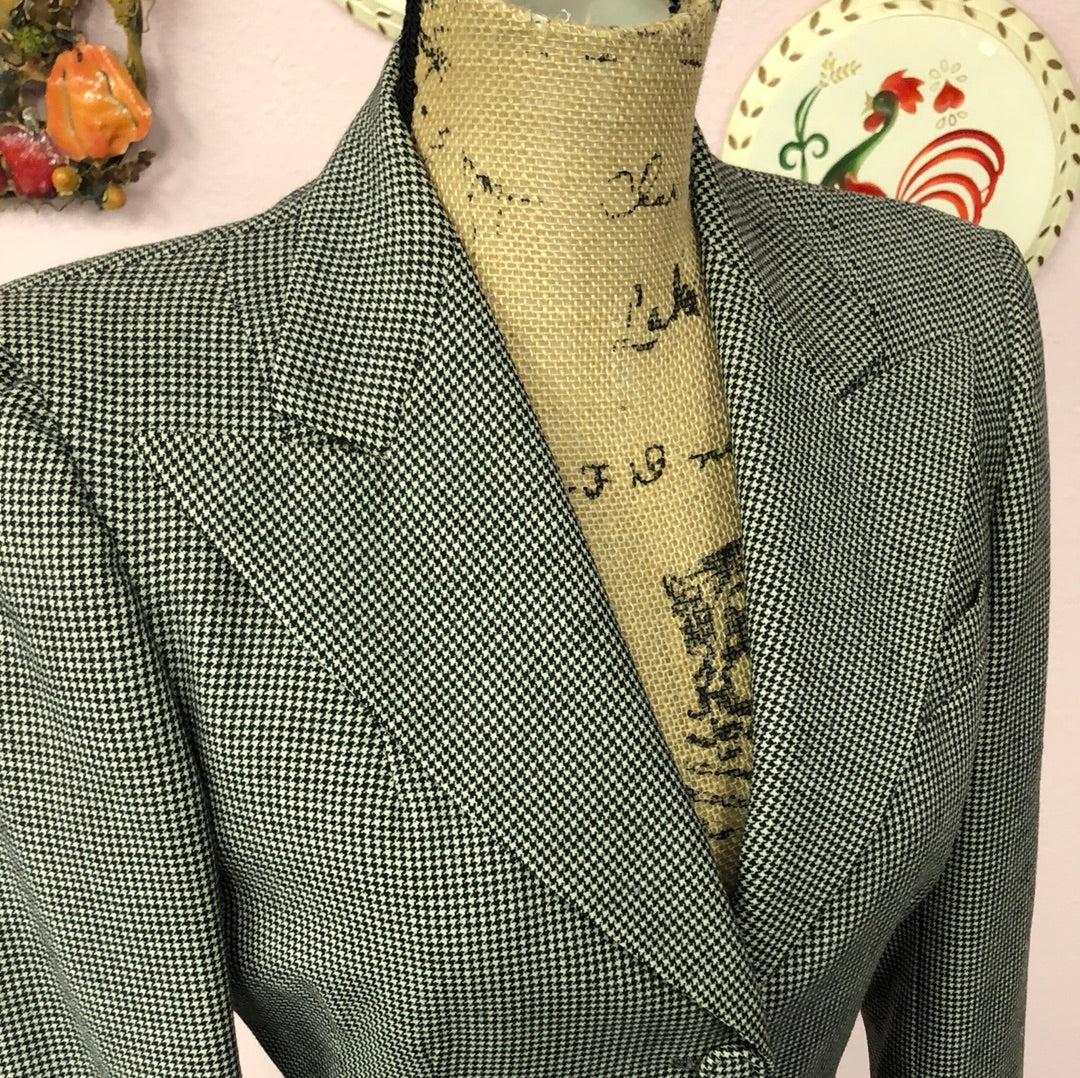 Houndstooth Two Piece Suit