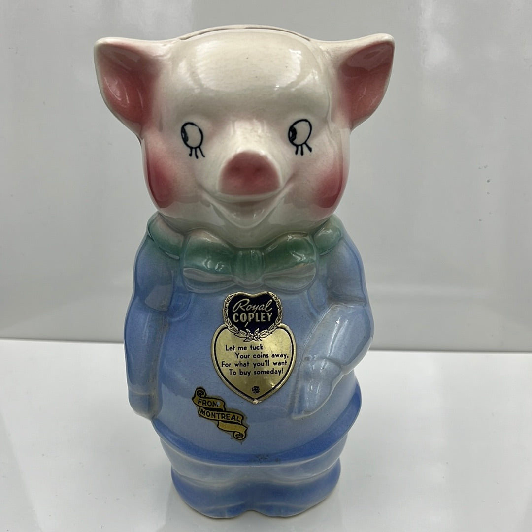 Royal Copley Piggy Bank