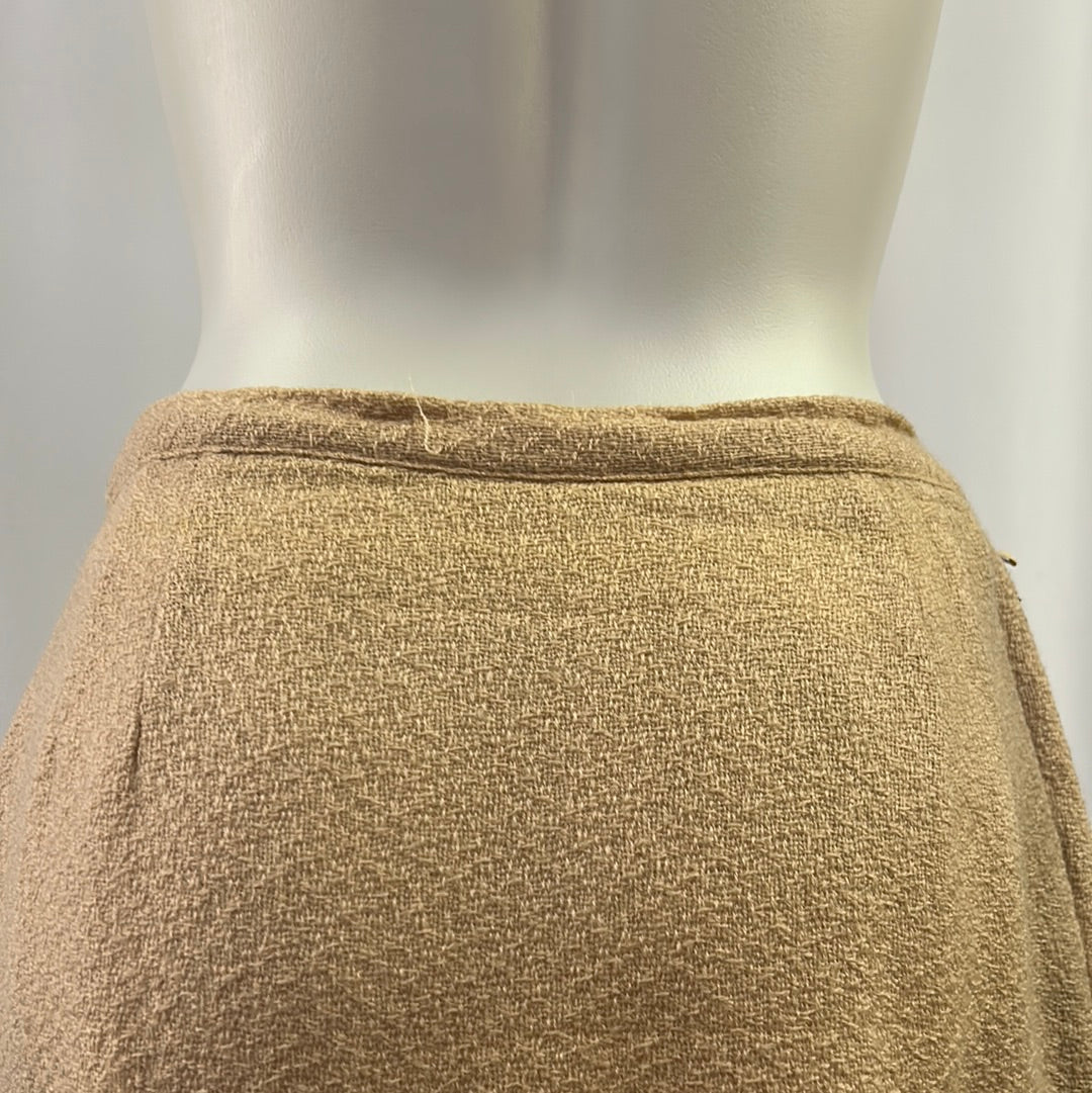 Women’s Tan Straight Skirt