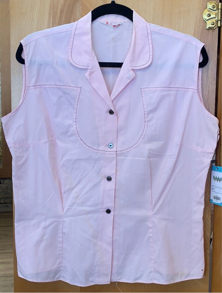 60s Light Pink Tank Shirt
