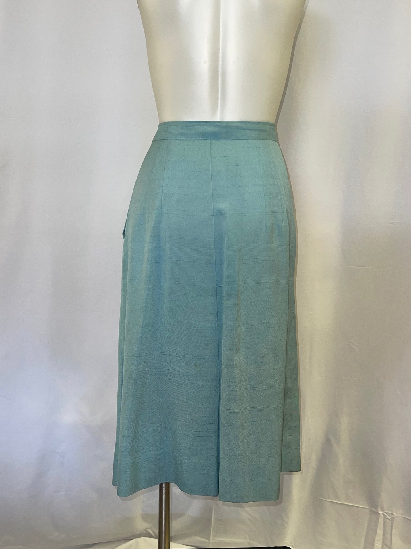 Light Blue Floral Two Piece
