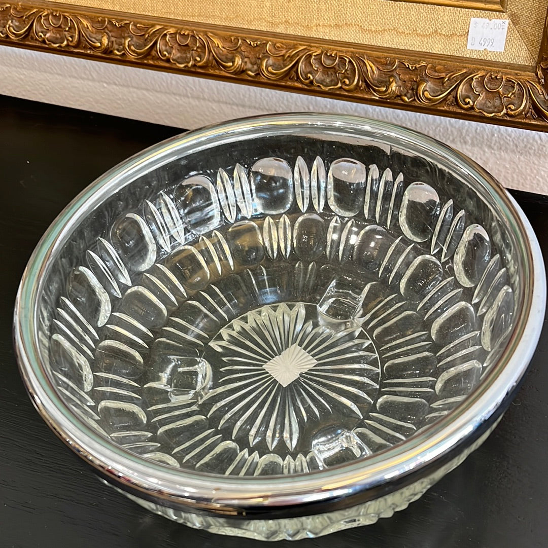 Crystal Pedestal Dish
