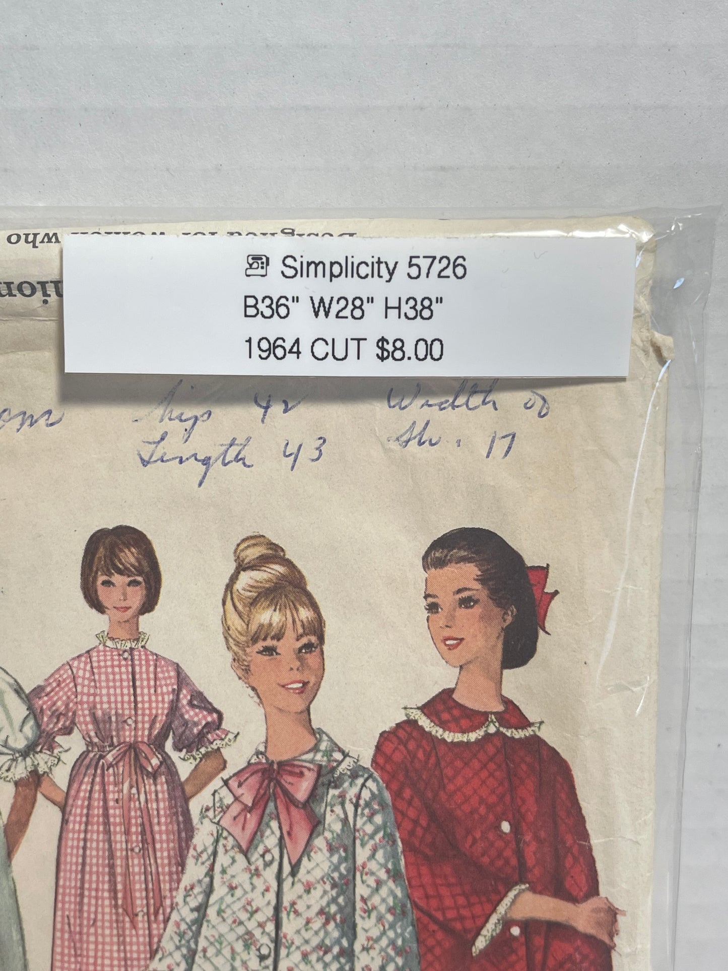 Simplicity 5726