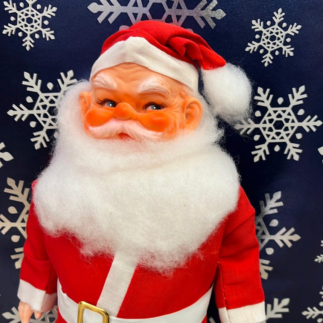 Vintage plastic Santa
