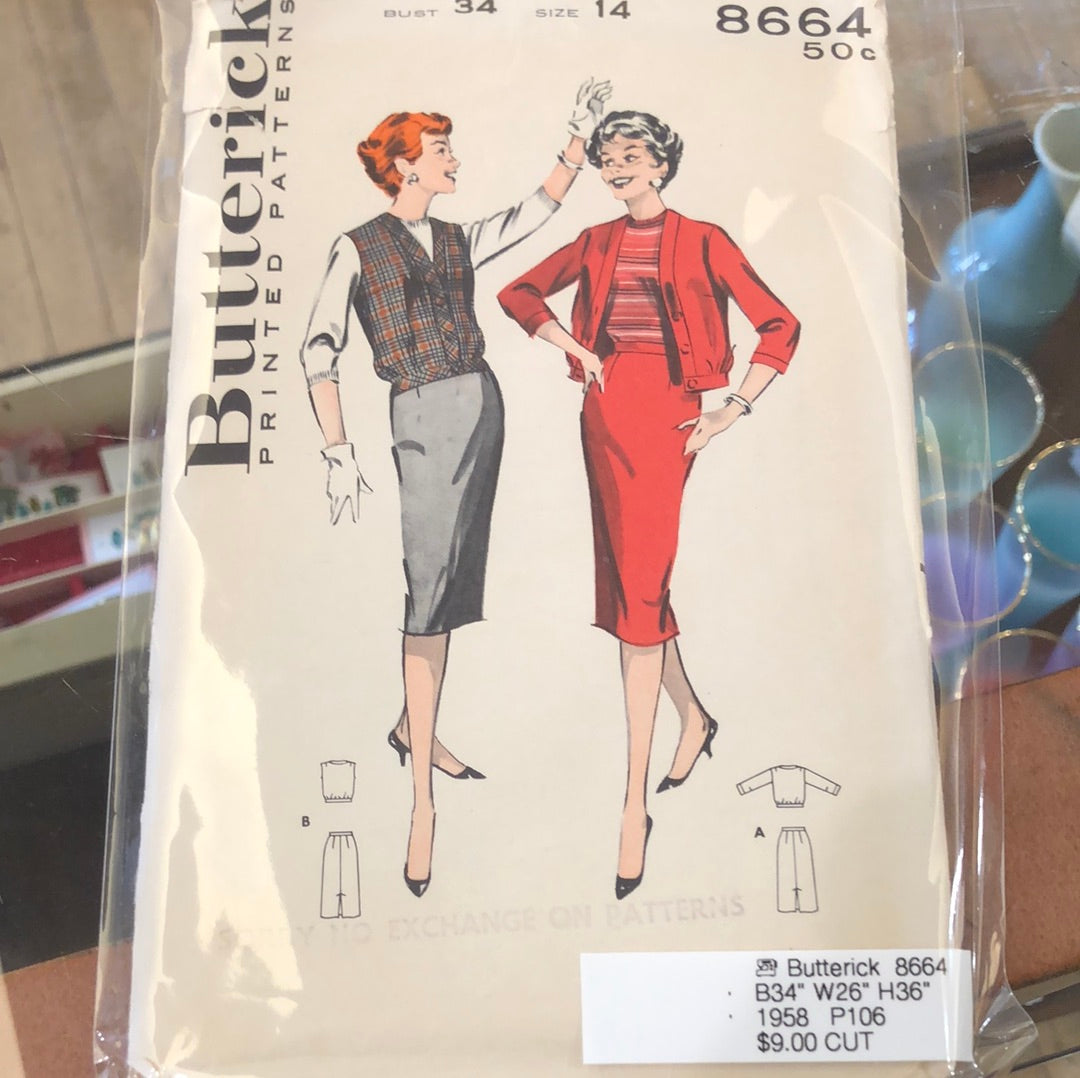 Butterick 8664