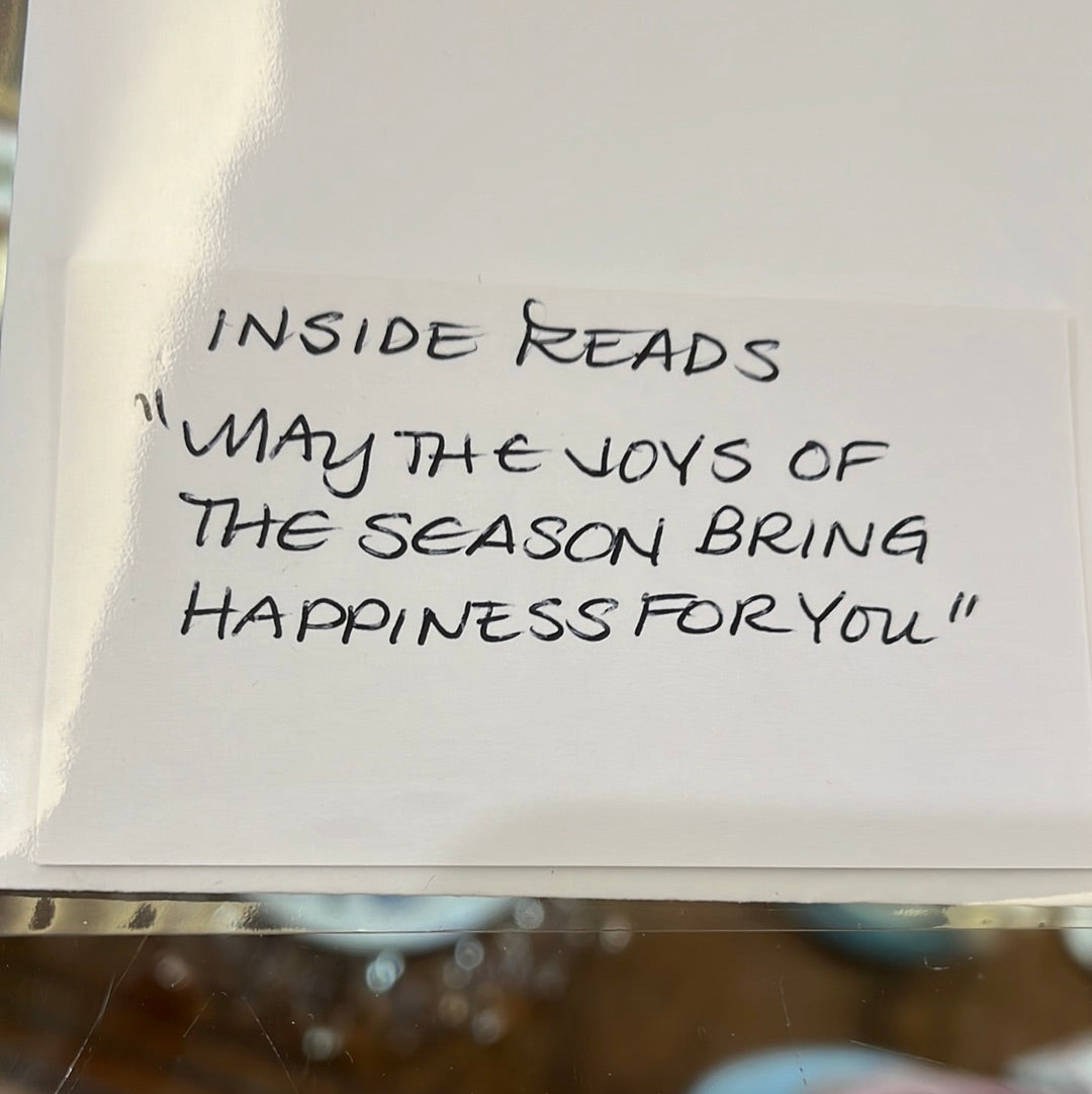 Holly Holiday Card