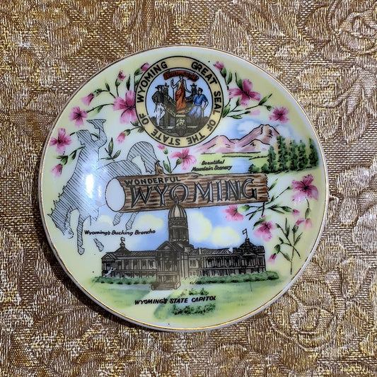 Small Wyoming Plate