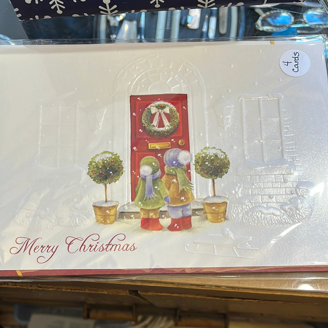4 pack holiday card