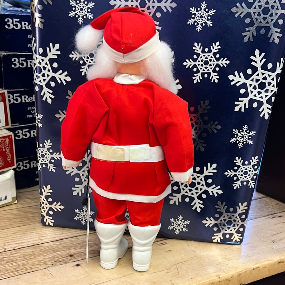 Vintage plastic Santa