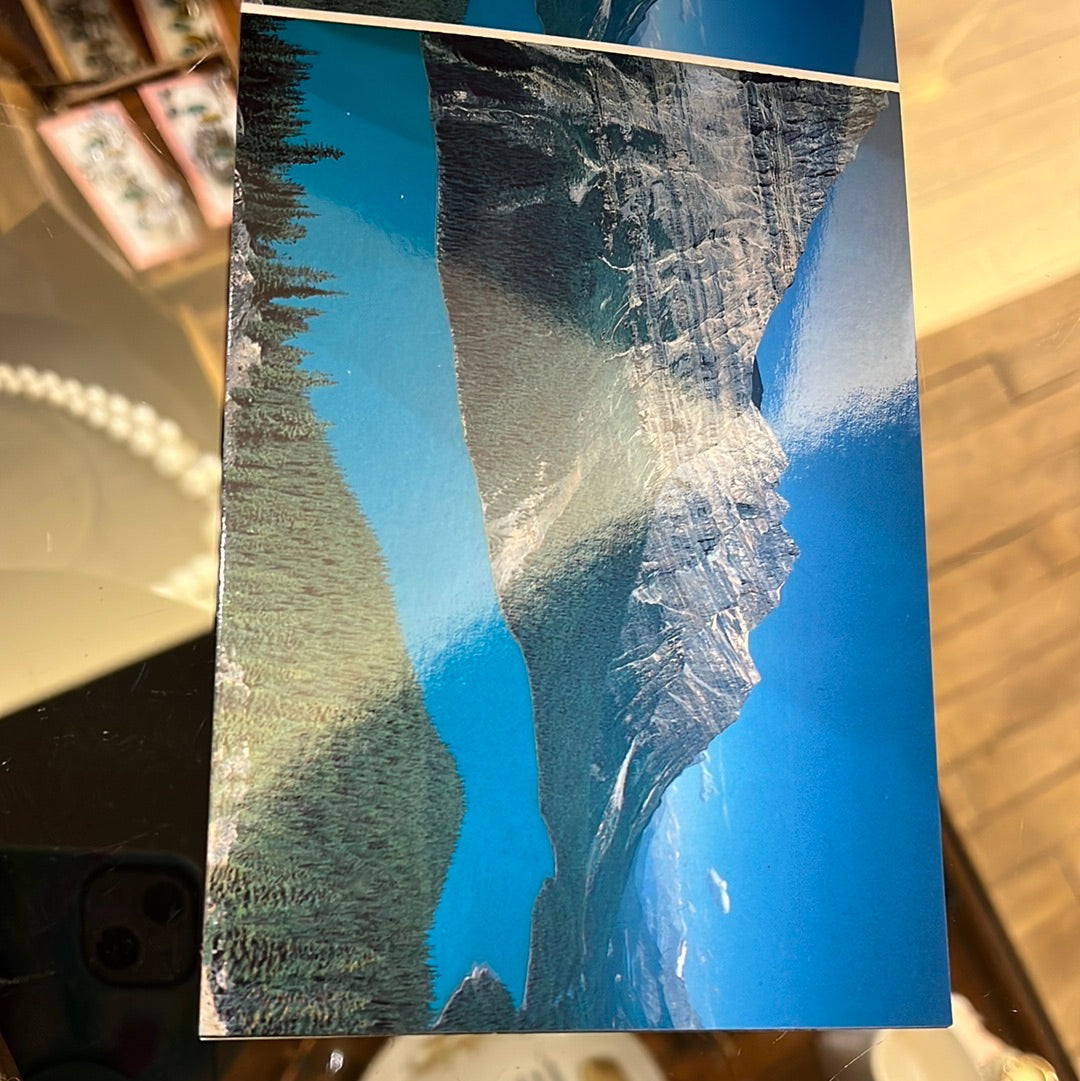 Lake Louise post card book