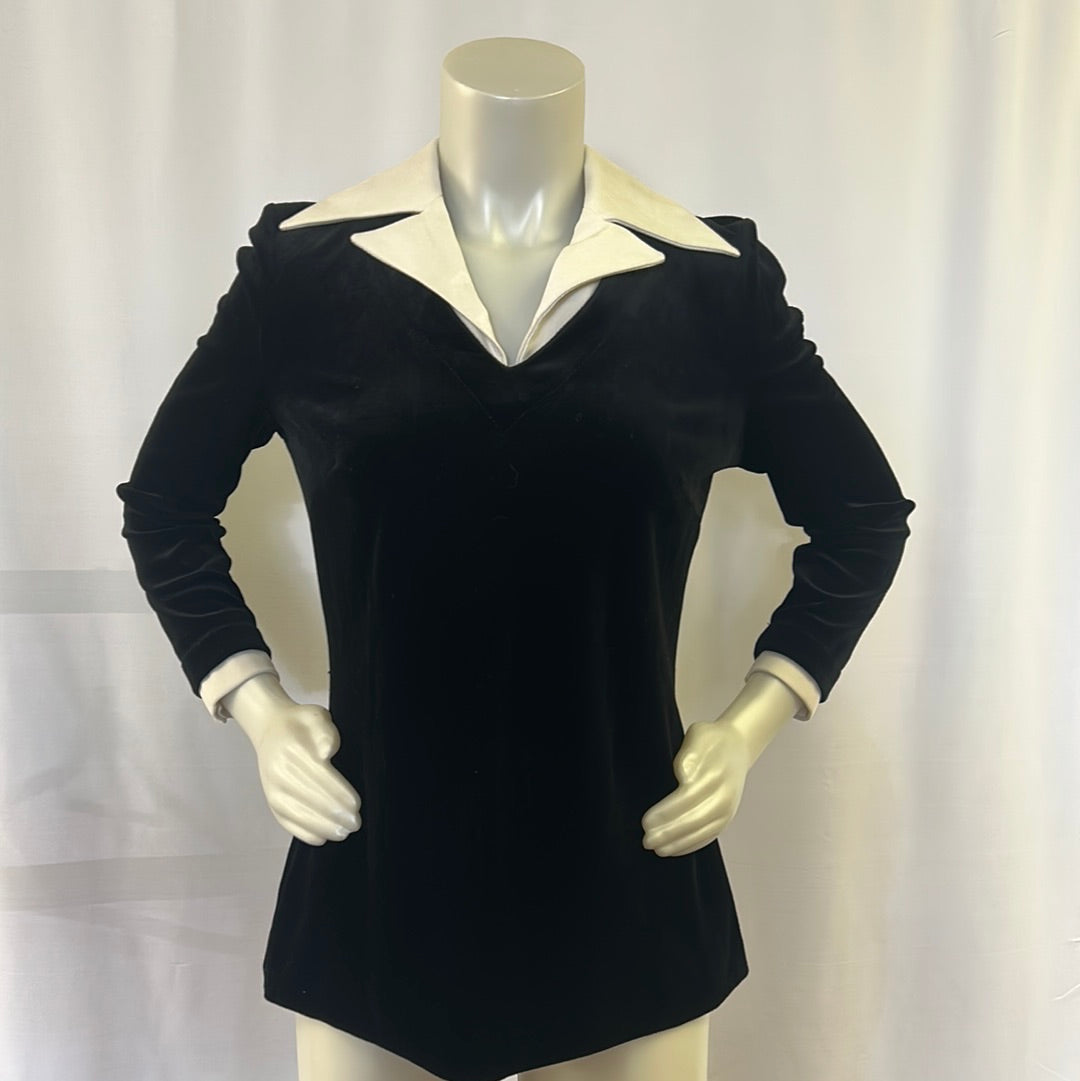 Velveteen Butte Collared Blouse