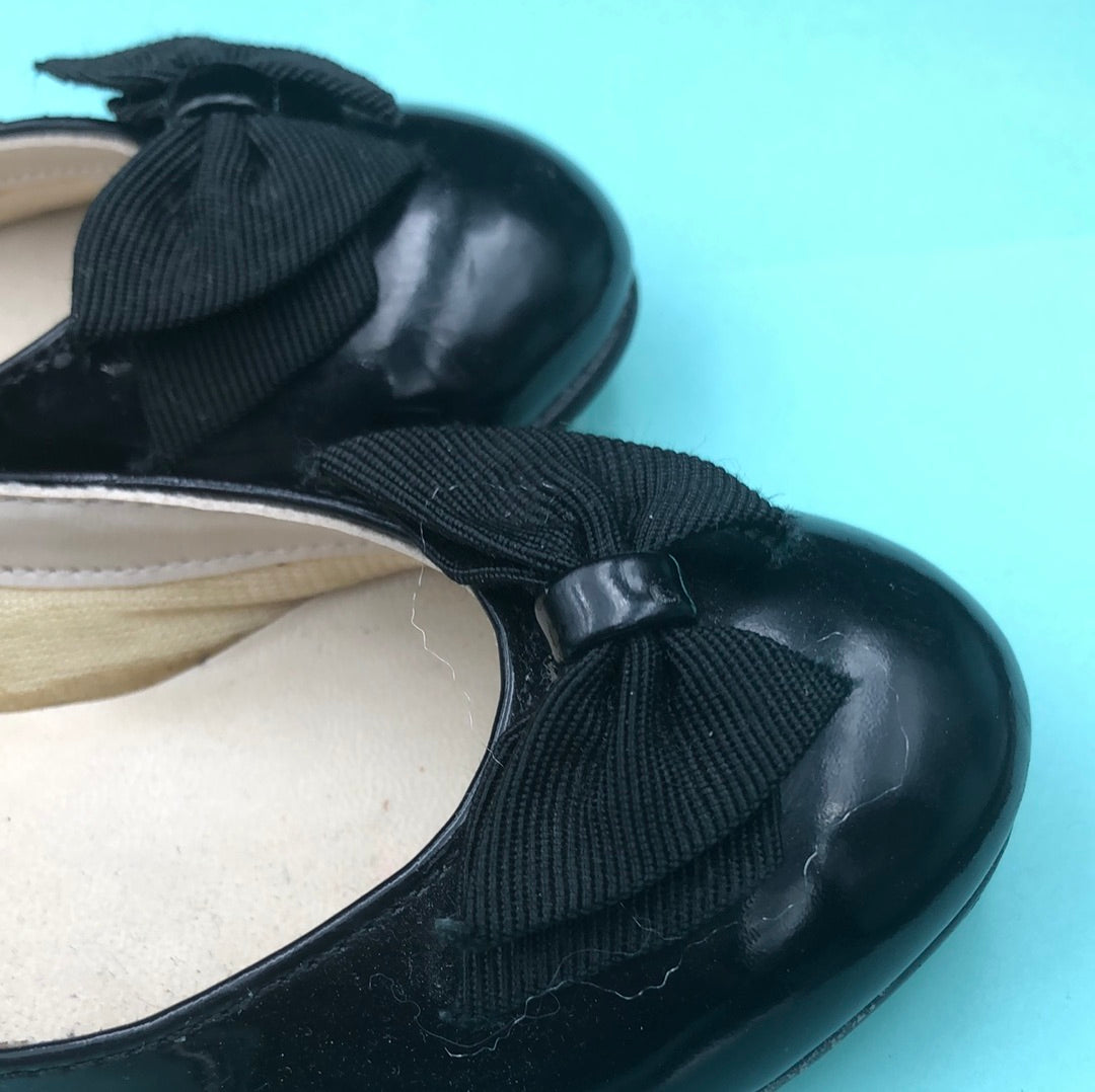 Patent Leather Mary Jane with bow