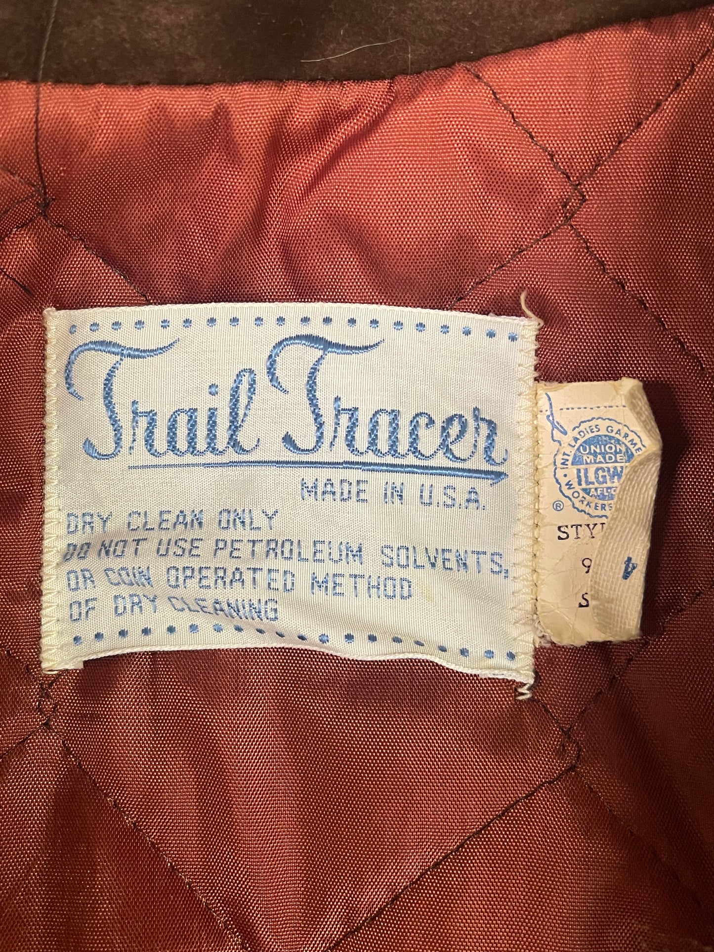 70s SuedeJacket with Faux Fur Collar