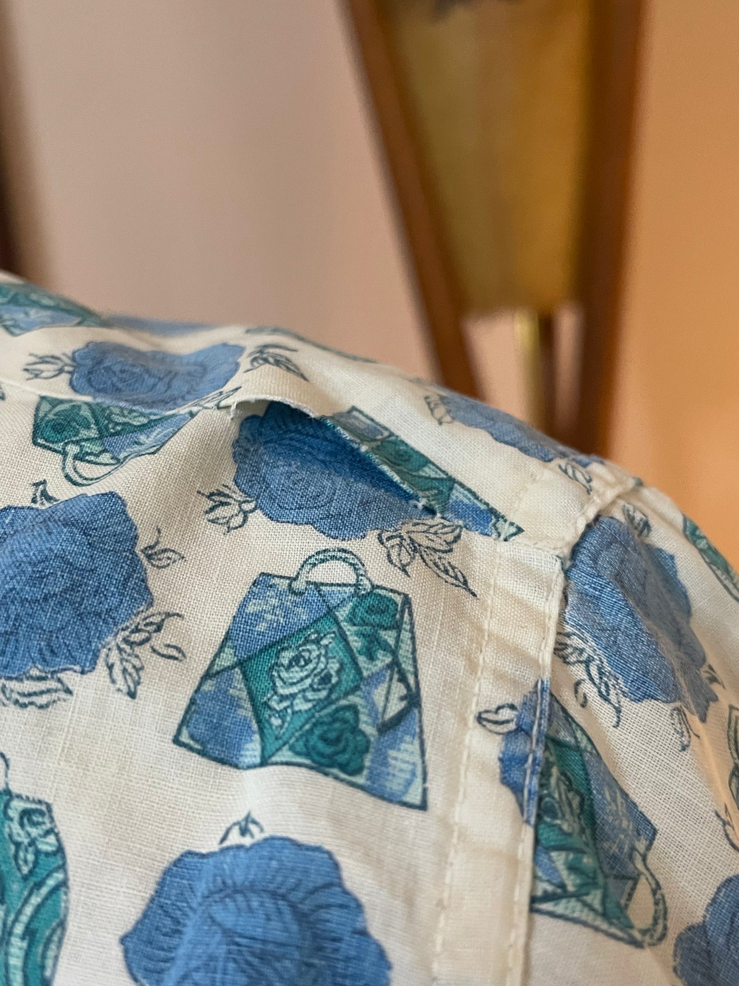 Bobbie Brooks Novelty Button Up Blouse