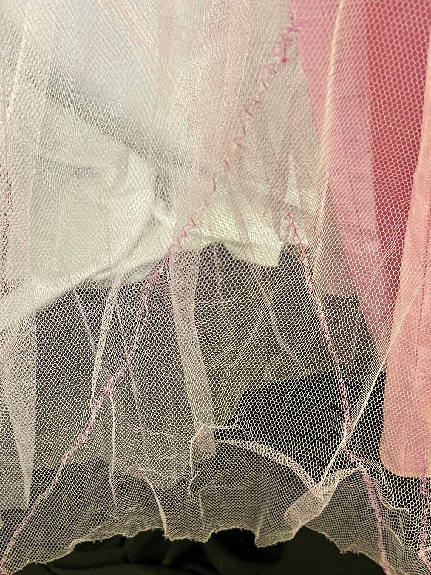 Lavender Tulle Formal Dress