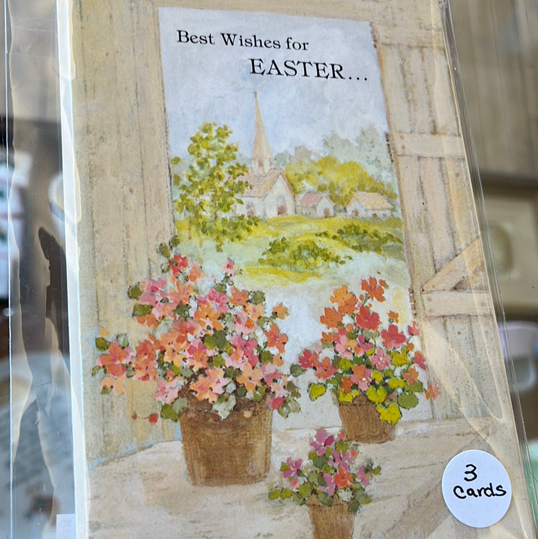 3 Easter cards