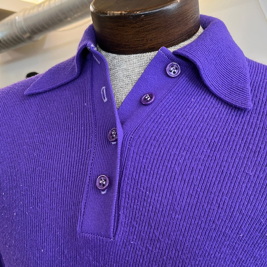 Vintage Sears purple sweater