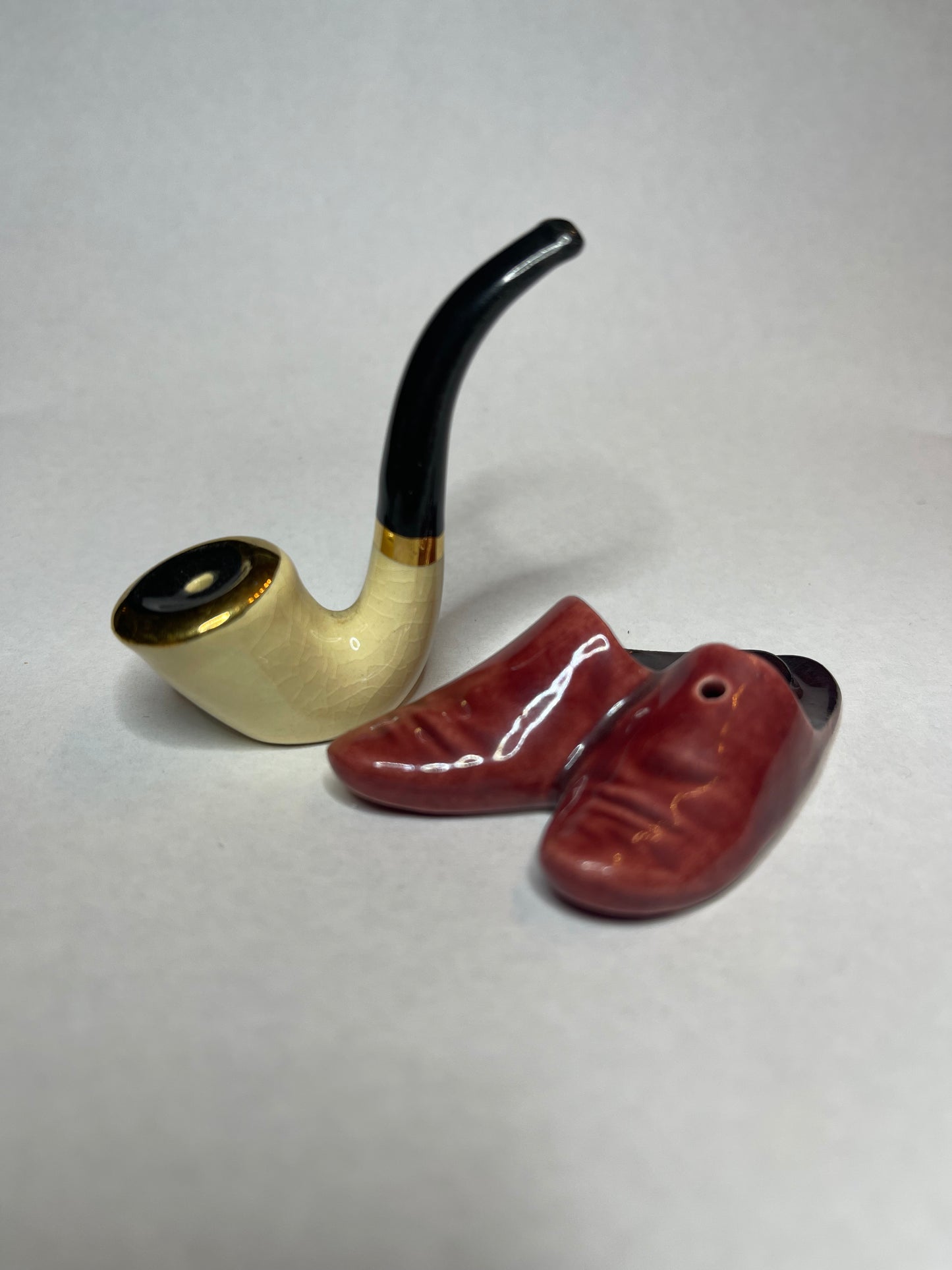 Arcadia Pipe & Slippers Salt & Pepper Shakers