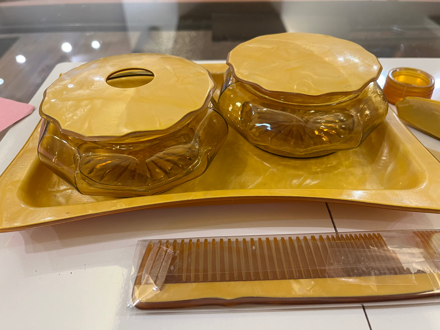 8 piece vanity set