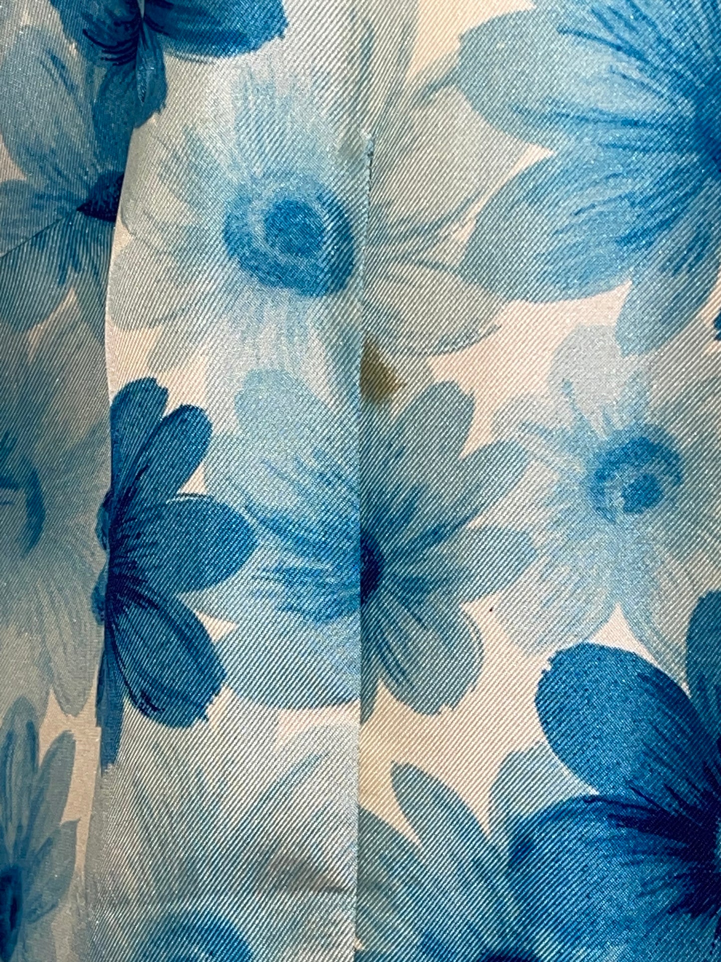 Light Blue Floral Two Piece